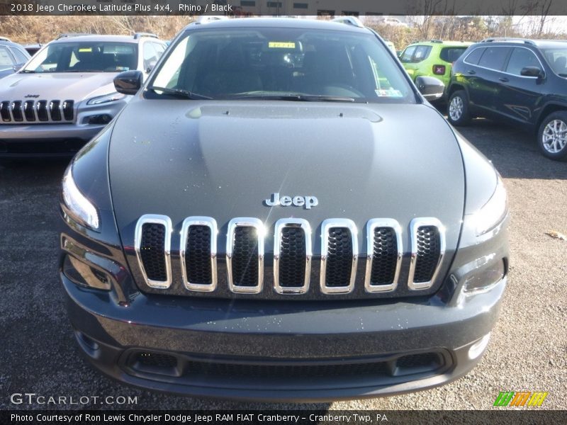 Rhino / Black 2018 Jeep Cherokee Latitude Plus 4x4