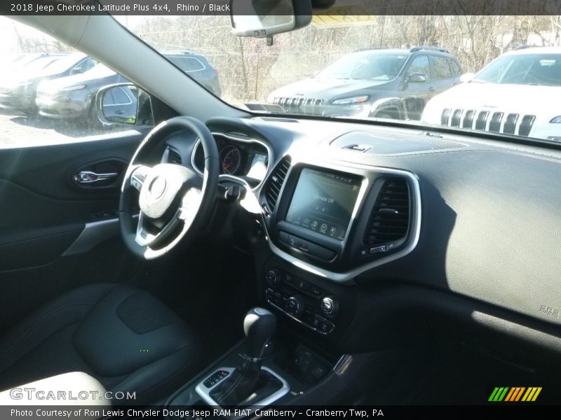 Rhino / Black 2018 Jeep Cherokee Latitude Plus 4x4