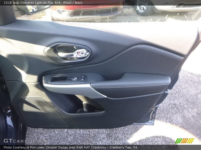 Rhino / Black 2018 Jeep Cherokee Latitude Plus 4x4