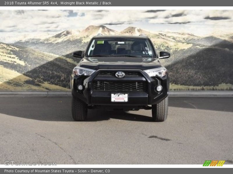 Midnight Black Metallic / Black 2018 Toyota 4Runner SR5 4x4