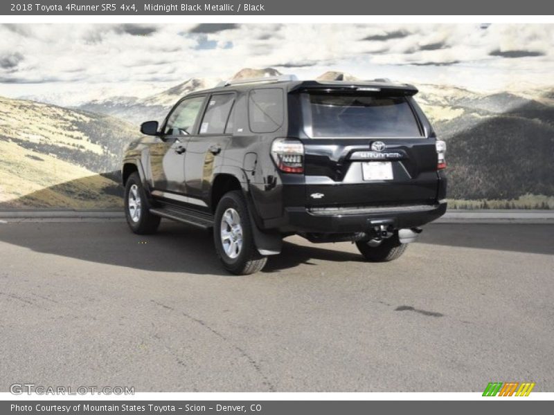Midnight Black Metallic / Black 2018 Toyota 4Runner SR5 4x4