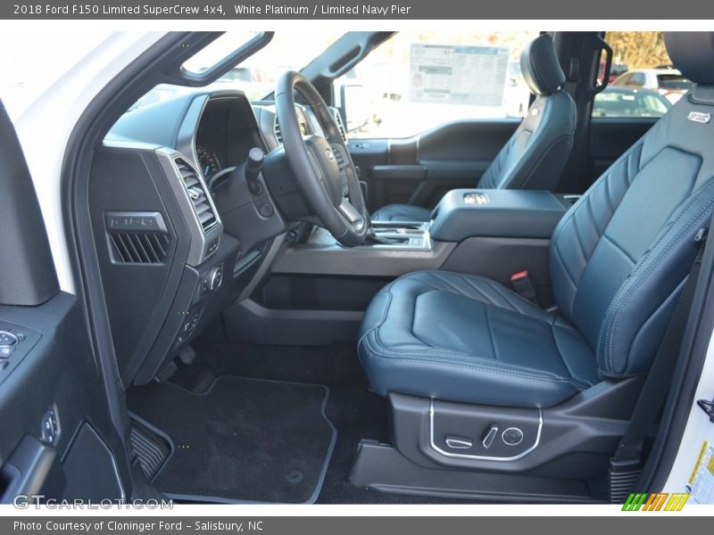  2018 F150 Limited SuperCrew 4x4 Limited Navy Pier Interior