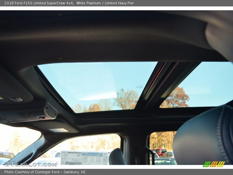 White Platinum / Limited Navy Pier 2018 Ford F150 Limited SuperCrew 4x4