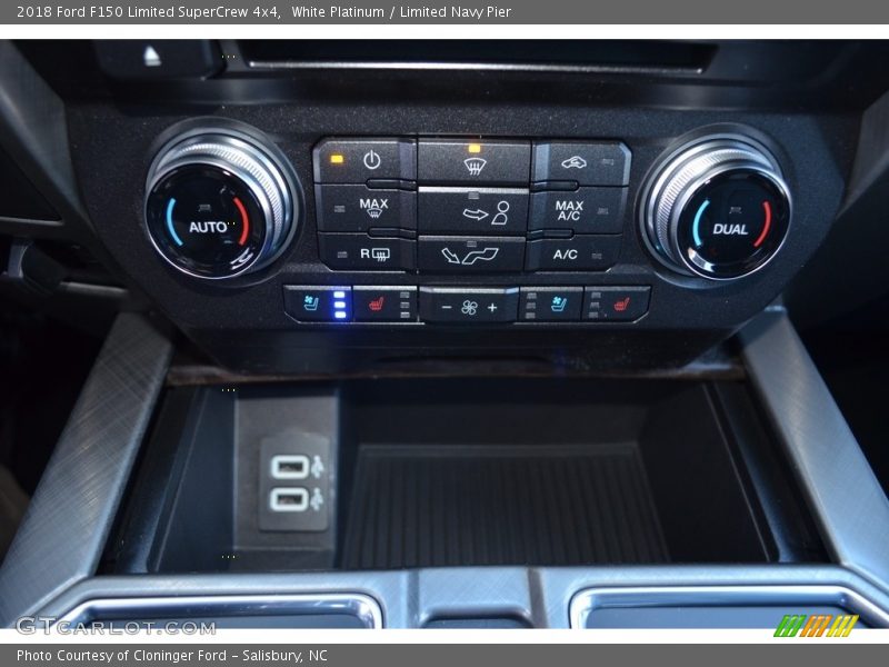 White Platinum / Limited Navy Pier 2018 Ford F150 Limited SuperCrew 4x4