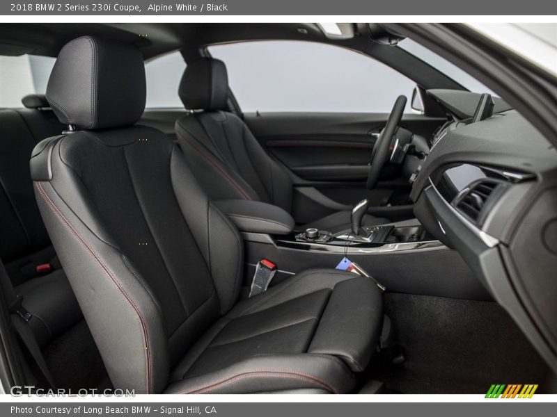 Alpine White / Black 2018 BMW 2 Series 230i Coupe