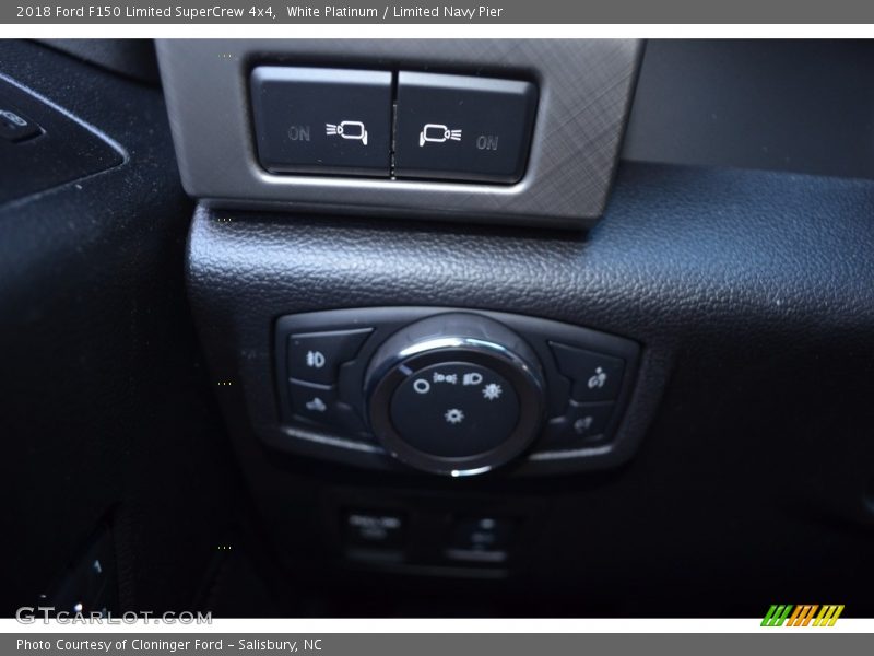 White Platinum / Limited Navy Pier 2018 Ford F150 Limited SuperCrew 4x4