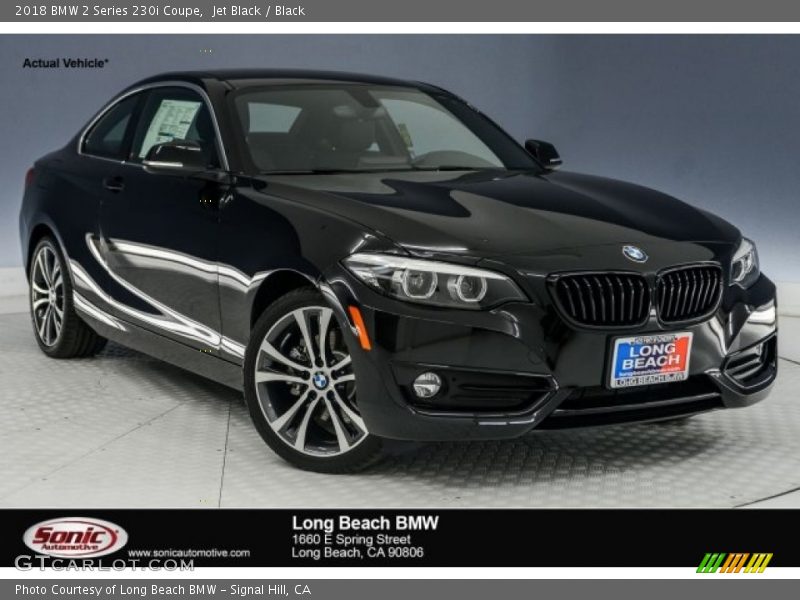 Jet Black / Black 2018 BMW 2 Series 230i Coupe