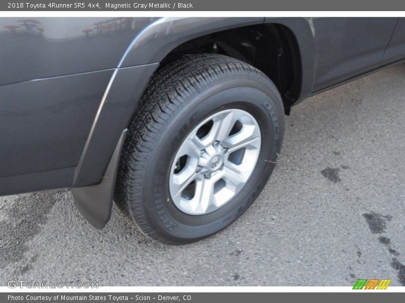 Magnetic Gray Metallic / Black 2018 Toyota 4Runner SR5 4x4