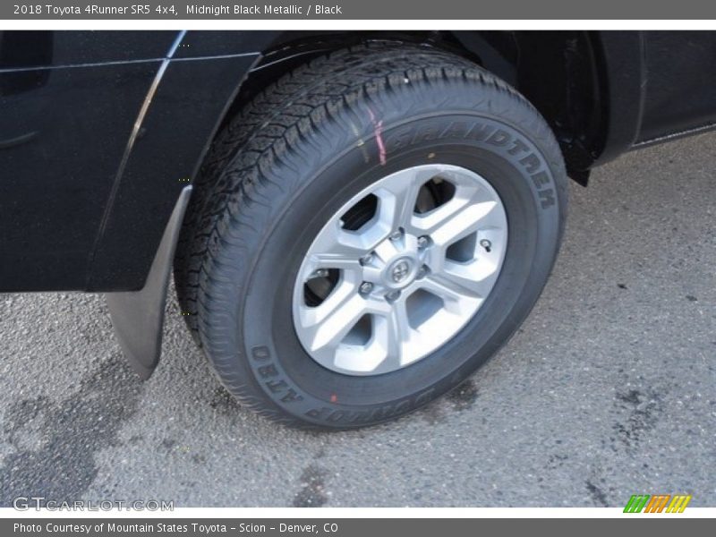 Midnight Black Metallic / Black 2018 Toyota 4Runner SR5 4x4