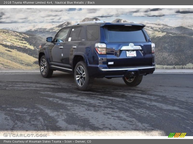Nautical Blue Metallic / Black 2018 Toyota 4Runner Limited 4x4