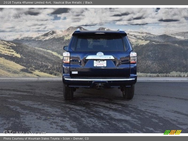 Nautical Blue Metallic / Black 2018 Toyota 4Runner Limited 4x4