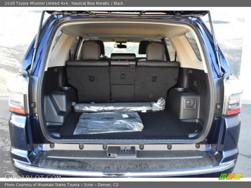 Nautical Blue Metallic / Black 2018 Toyota 4Runner Limited 4x4