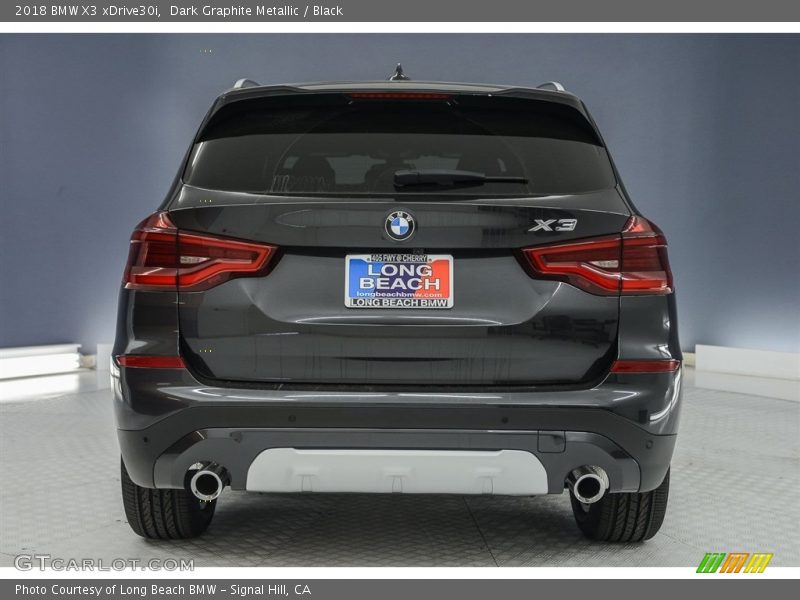 Dark Graphite Metallic / Black 2018 BMW X3 xDrive30i