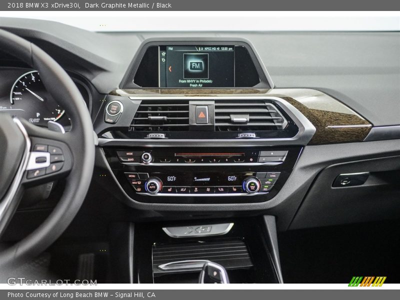 Dark Graphite Metallic / Black 2018 BMW X3 xDrive30i