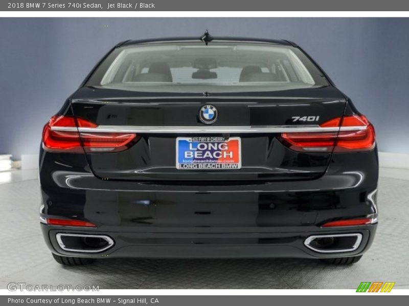 Jet Black / Black 2018 BMW 7 Series 740i Sedan