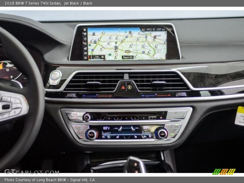 Jet Black / Black 2018 BMW 7 Series 740i Sedan