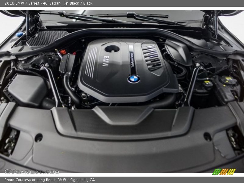 Jet Black / Black 2018 BMW 7 Series 740i Sedan
