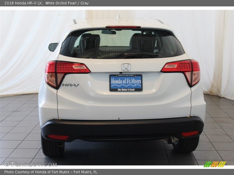 White Orchid Pearl / Gray 2018 Honda HR-V LX