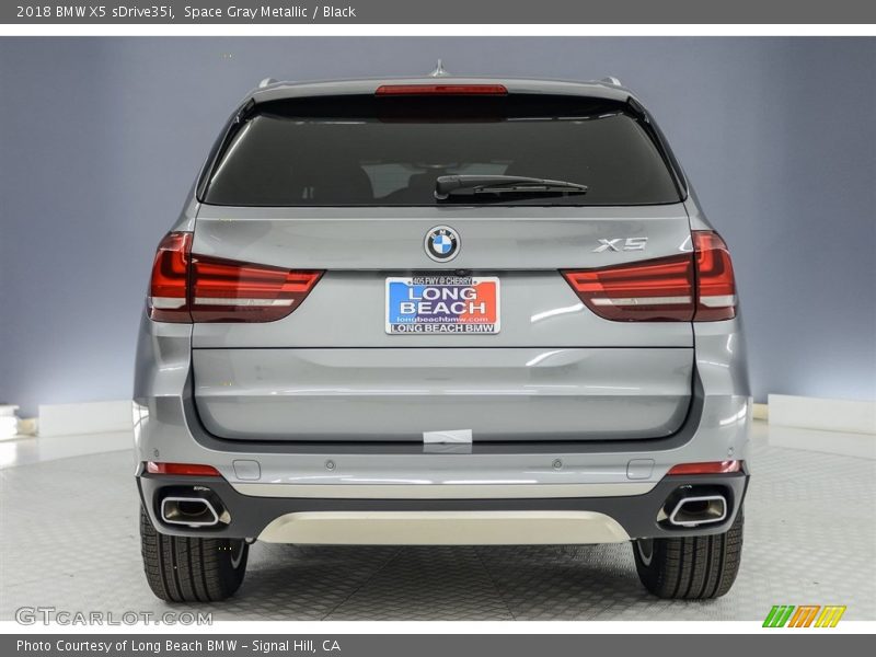 Space Gray Metallic / Black 2018 BMW X5 sDrive35i