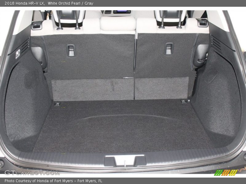 White Orchid Pearl / Gray 2018 Honda HR-V LX