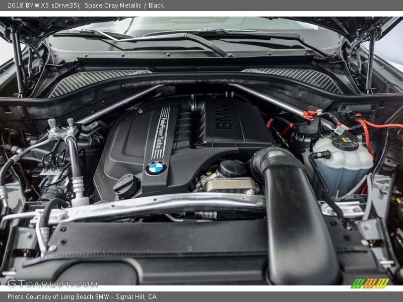 Space Gray Metallic / Black 2018 BMW X5 sDrive35i