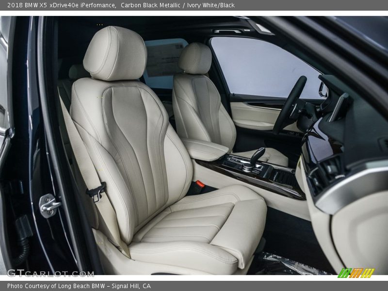 Carbon Black Metallic / Ivory White/Black 2018 BMW X5 xDrive40e iPerfomance