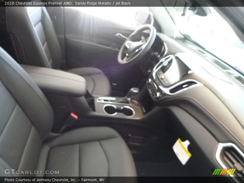 Sandy Ridge Metallic / Jet Black 2018 Chevrolet Equinox Premier AWD