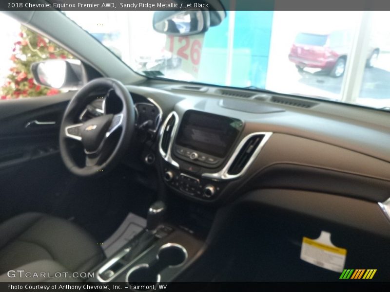 Sandy Ridge Metallic / Jet Black 2018 Chevrolet Equinox Premier AWD
