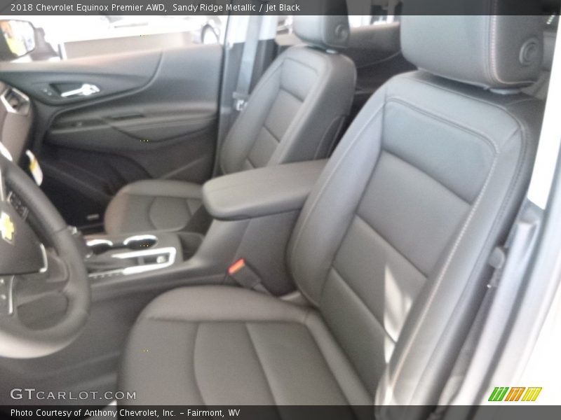 Sandy Ridge Metallic / Jet Black 2018 Chevrolet Equinox Premier AWD