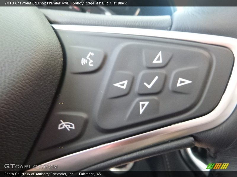 Sandy Ridge Metallic / Jet Black 2018 Chevrolet Equinox Premier AWD