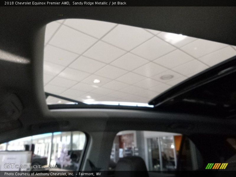 Sandy Ridge Metallic / Jet Black 2018 Chevrolet Equinox Premier AWD