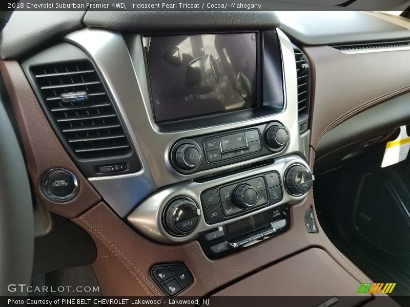 Controls of 2018 Suburban Premier 4WD