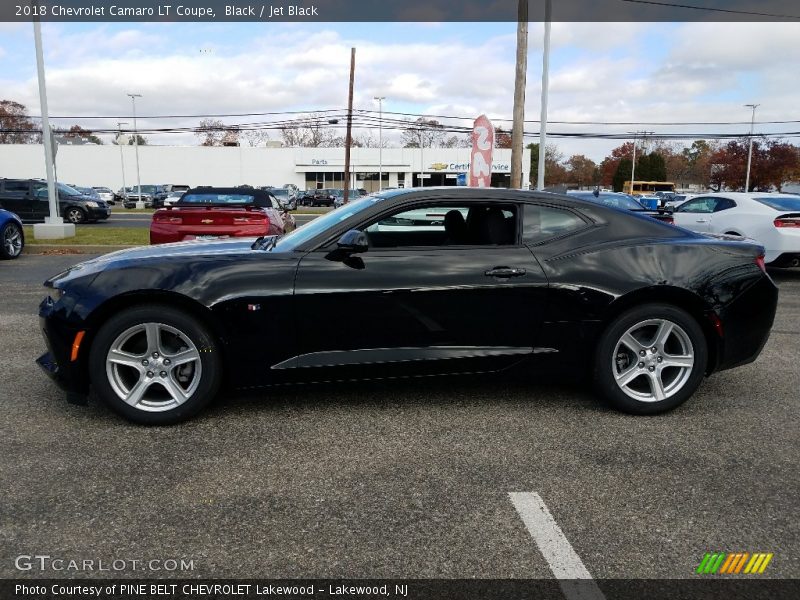 Black / Jet Black 2018 Chevrolet Camaro LT Coupe