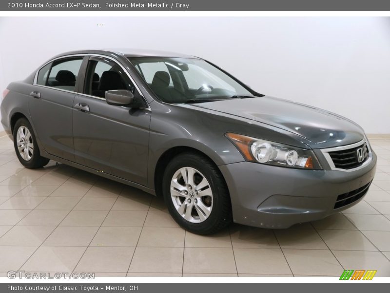 Polished Metal Metallic / Gray 2010 Honda Accord LX-P Sedan