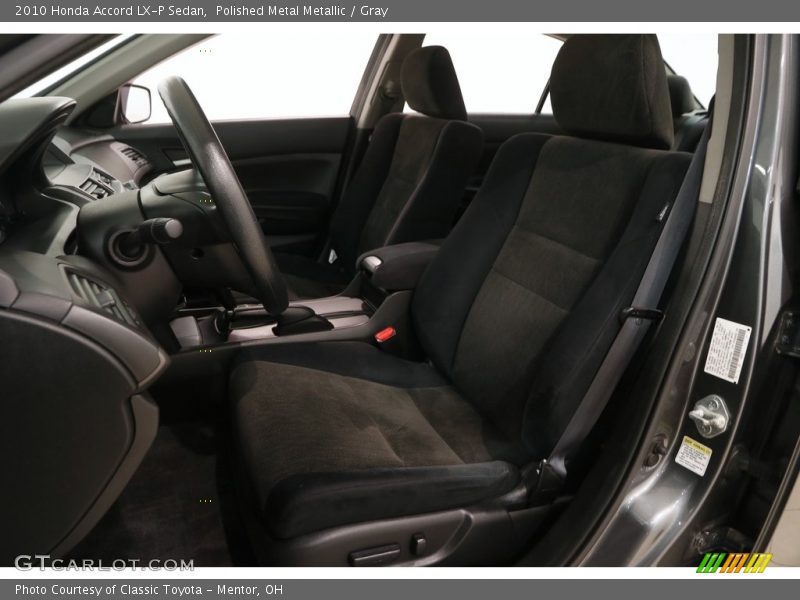 Polished Metal Metallic / Gray 2010 Honda Accord LX-P Sedan