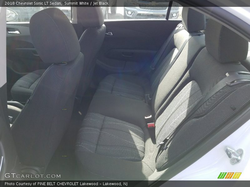 Summit White / Jet Black 2018 Chevrolet Sonic LT Sedan