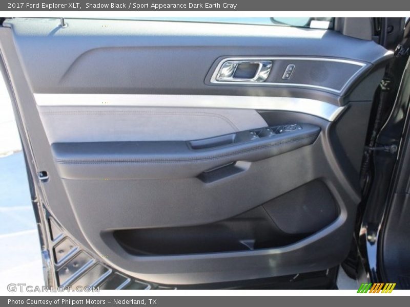 Shadow Black / Sport Appearance Dark Earth Gray 2017 Ford Explorer XLT