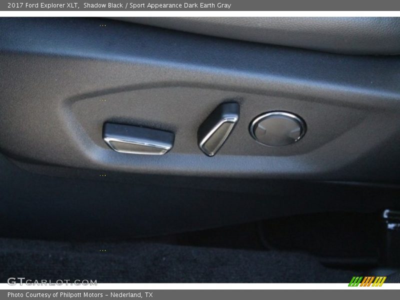 Shadow Black / Sport Appearance Dark Earth Gray 2017 Ford Explorer XLT