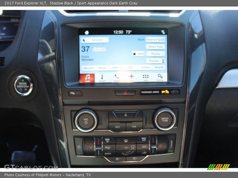 Shadow Black / Sport Appearance Dark Earth Gray 2017 Ford Explorer XLT