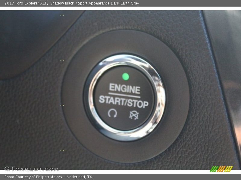 Shadow Black / Sport Appearance Dark Earth Gray 2017 Ford Explorer XLT