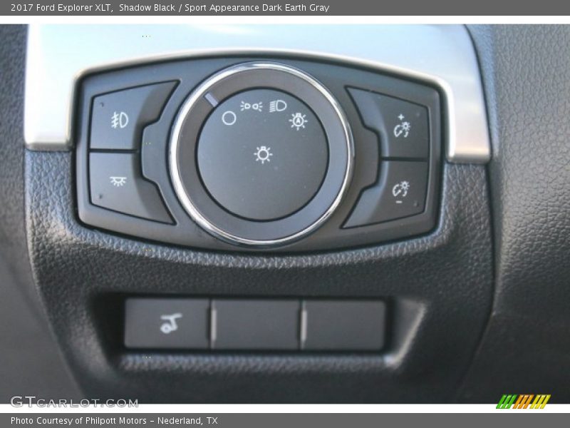 Shadow Black / Sport Appearance Dark Earth Gray 2017 Ford Explorer XLT