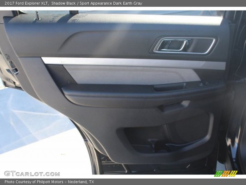Shadow Black / Sport Appearance Dark Earth Gray 2017 Ford Explorer XLT