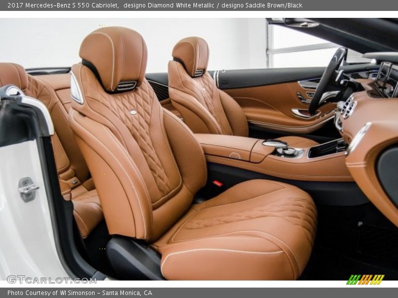 2017 S 550 Cabriolet designo Saddle Brown/Black Interior