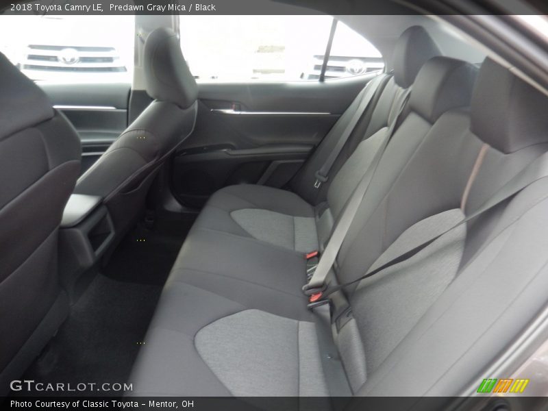 Predawn Gray Mica / Black 2018 Toyota Camry LE