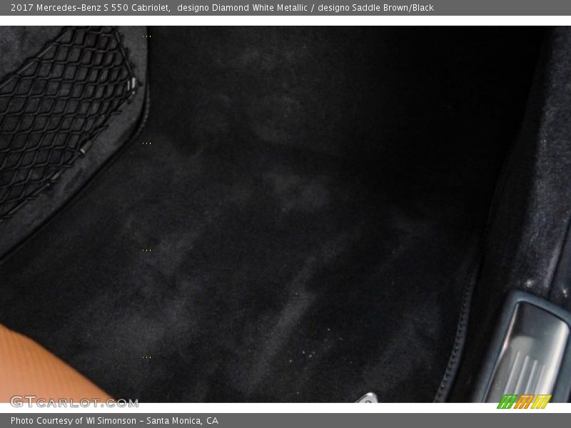designo Diamond White Metallic / designo Saddle Brown/Black 2017 Mercedes-Benz S 550 Cabriolet