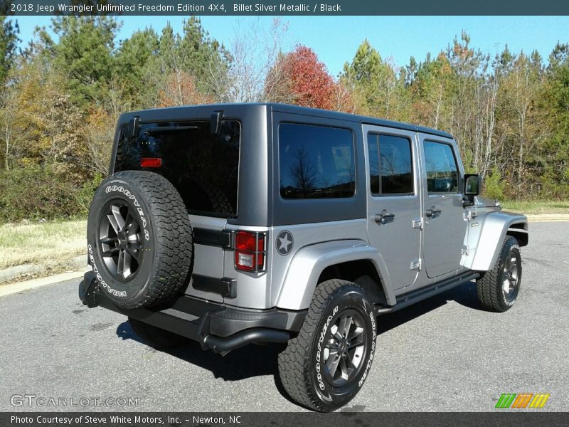 Billet Silver Metallic / Black 2018 Jeep Wrangler Unlimited Freedom Edition 4X4