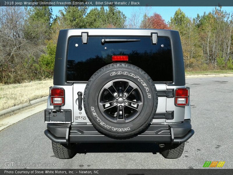 Billet Silver Metallic / Black 2018 Jeep Wrangler Unlimited Freedom Edition 4X4