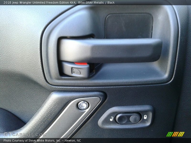 Billet Silver Metallic / Black 2018 Jeep Wrangler Unlimited Freedom Edition 4X4