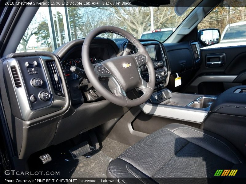 Black / Jet Black 2018 Chevrolet Silverado 1500 LTZ Double Cab 4x4