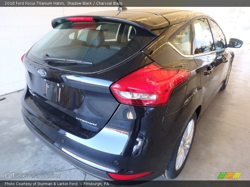 Shadow Black / Charcoal Black 2018 Ford Focus Titanium Hatch